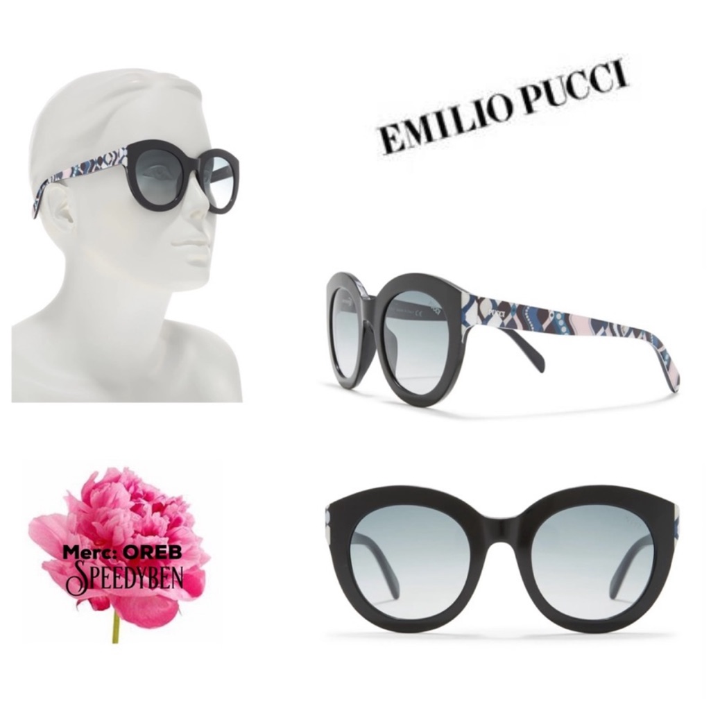 Emilio Pucci 51mm Sunglasses New